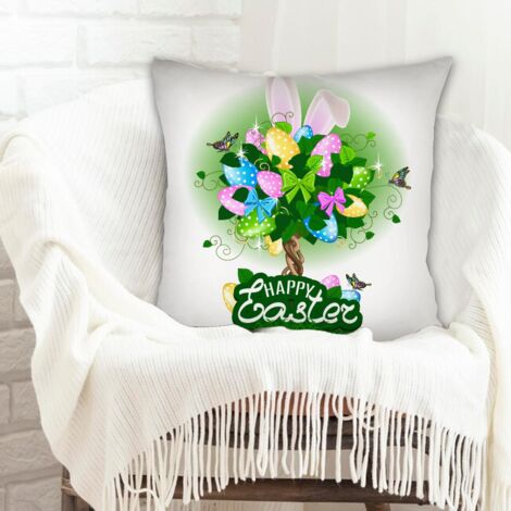 Housse de coussin sans coussin déhoussable pour canapé fauteuil lit chaise décoratif de ferme