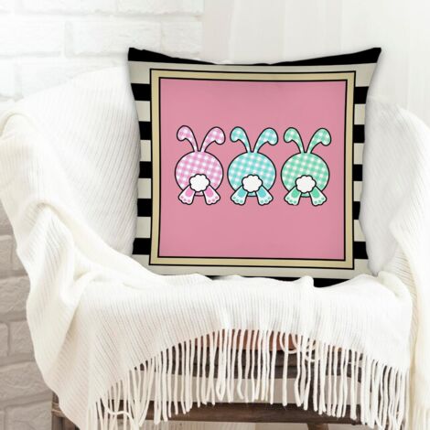 Housse de coussin sans coussin doux et respirant pour petite amie petit ami