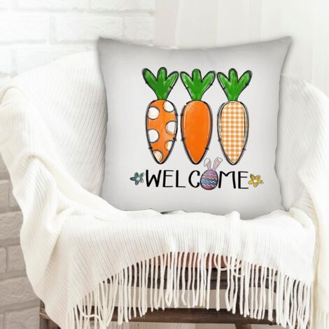 Housse de coussin sans coussin facile d'entretien pour petite amie petit ami la saint-valentin