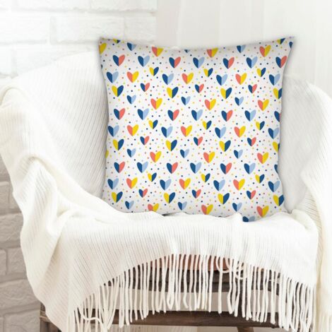 Housse de coussin sans coussin rustique pour mariage, anniversaire, naissance de bébé