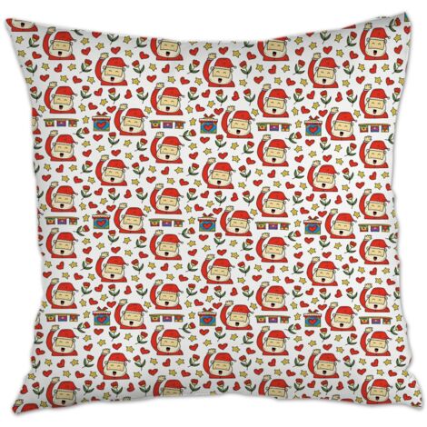 Housse de coussin sans coussin solide pour canapé ou lit, décoration de Pâques