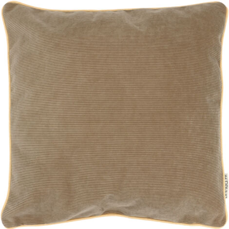 Housse de coussin STARSKY velours côtelé Carré 50x50 cm