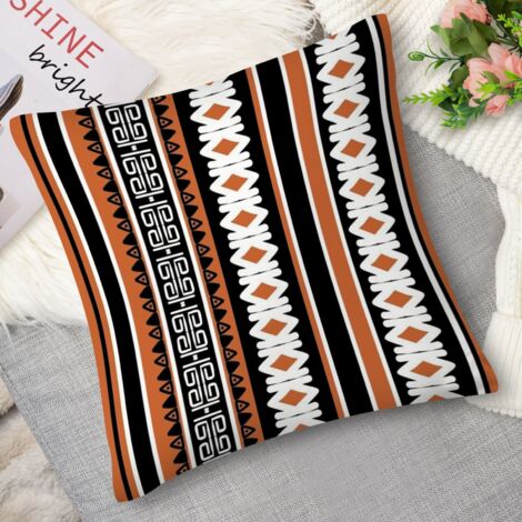 Housse de coussin style tribal chic