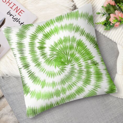 Housse de coussin tie-dye festival, fun