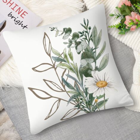 Housse de Coussin with feuillage dense, jungle chic