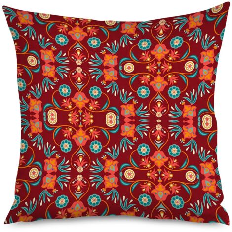 Housse de Coussin with motifs colibris, exotique ethnique