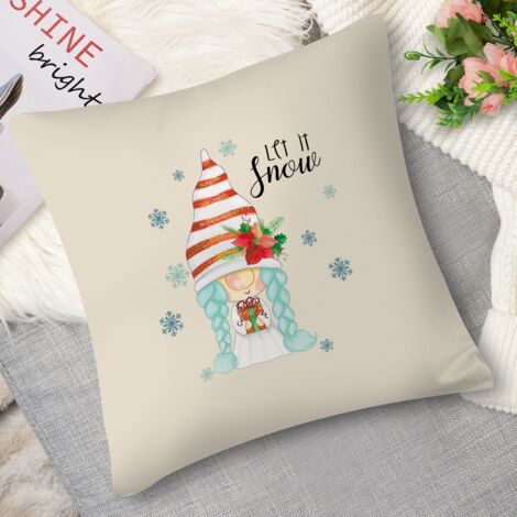 Housse de Coussin with petit peuple des neiges