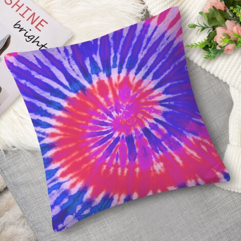 Housse de Coussin with tie-dye jungle, vert