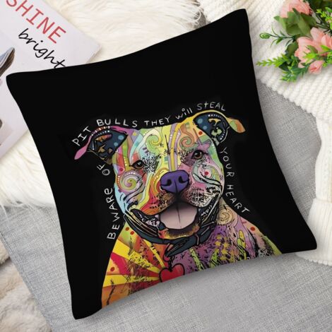 Housse de coussin,Coussin décoratif motif chat mignon, 50x50 cm