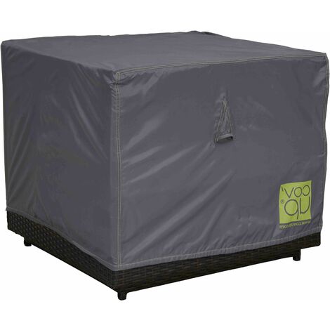 Housse de fauteuil de jardin imperméable – 100% polyester enduit PVC – Aérateur intégré pour réduire condensation – Élastique de maintien – Cov'Up