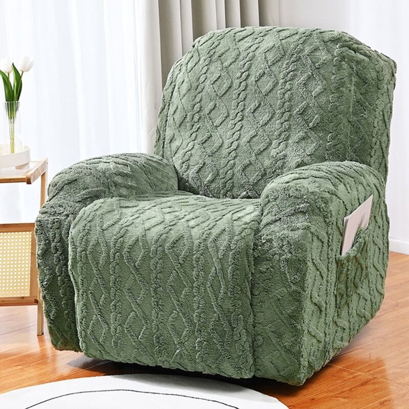 Lifcausal - Housse de fauteuil inclinable, housse de fauteuil inclinable au design tout compris, housse de chaise à bascule pour animal de compagnie,
