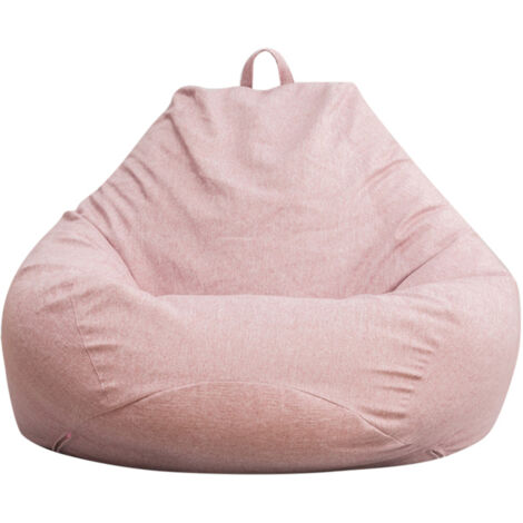 Housse de fauteuil poire grand modèle, design épuré et coloré, pour intérieur - adulte et enfant, sans rembourrage