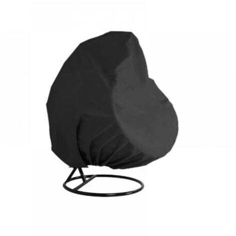 Housse de fauteuil releveur, imperméable, 2 personnes, noire, 230 x 200