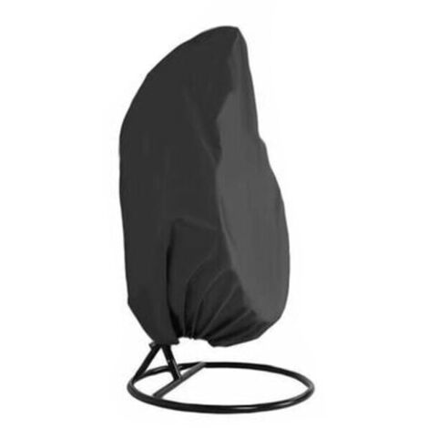 Housse de Fauteuil Suspendu de Jardin,Couverture de Chaise Suspendue,Oxford Tissu Housse de Protection pour œufs Chaise,190 x 115 cm,Impermable Housse de Protection Résistance au Vent Anti-UV