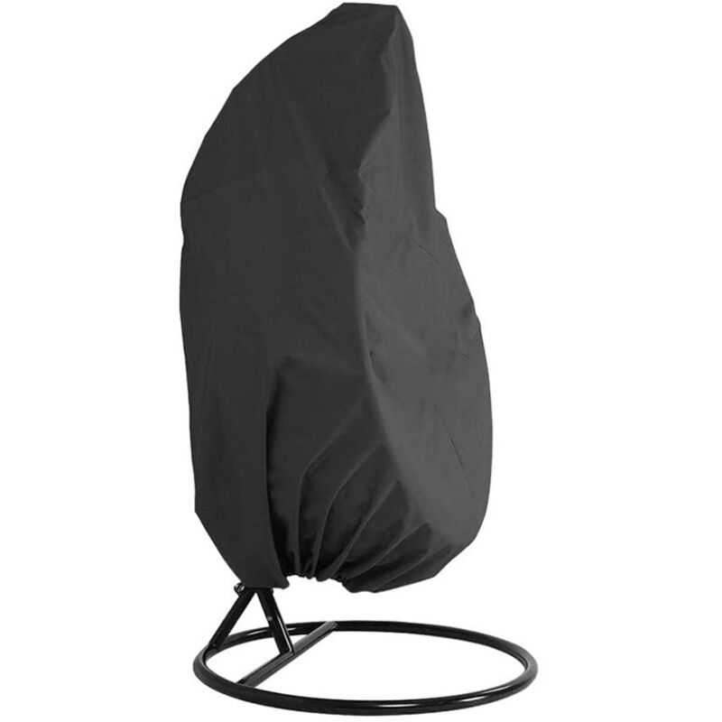 Shining House - Housse de Fauteuil Suspendu Jardin Rotin Osier