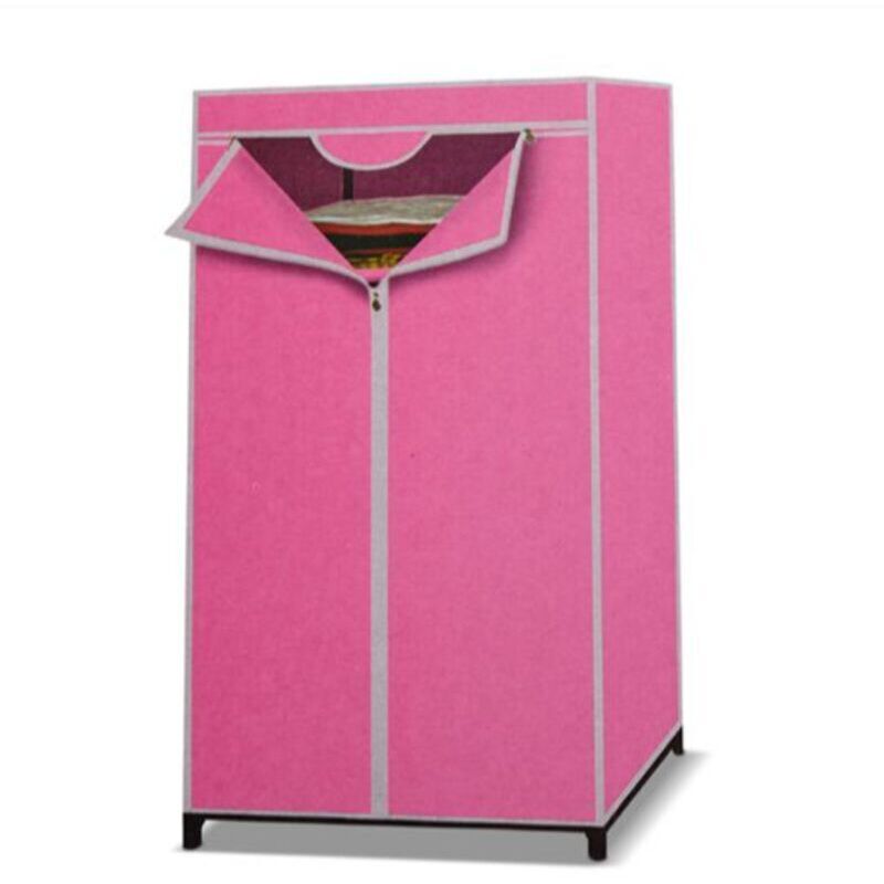 Housse de garde-robe simple, garde-robe de maison, garde-robe en tissu de chambre, rangement de vêtements minimaliste, patères