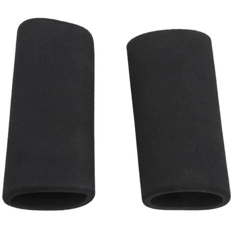 Housse de Guidon de Moto, 2pcs 12cm Housse de Poignée en Mousse Housse de Poignée Antidérapante pour Moto pour Bateau à Moteur