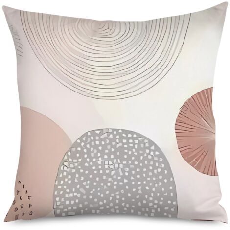 Housse de Housse Coussin Abstrait Minimaliste Moderne
