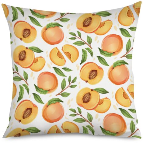 Housse de Housse Coussin Motif Pêches Chambre