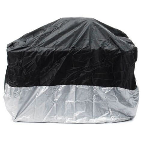 Housse de Imperméable pour Moto, Cyclomoteur, Scooter, Respirante, Anti-poussière, Pluie, pour Les Temps (XXL)