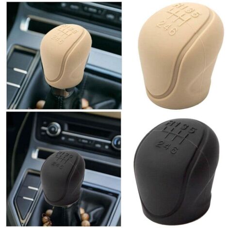 Housse de levier de vitesse universelle en silicone pour voiture - 6 vitesses - Antidérapante