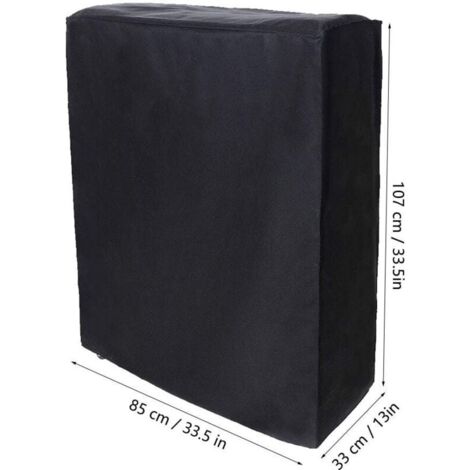 Housse de Lit, Housse de Protection, Housse de Protection de Lit, Compacte Lgre Noire Intrieure Extrieure pour la Maison, la Chambre Coucher (85 33 107cm)-VSIAISV