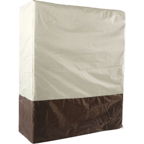 Housse de lit pliante anti-poussière et imperméable pour lit d'appoint, housse de protection pour intérieur et extérieur, 85 x 33 x 107 cm