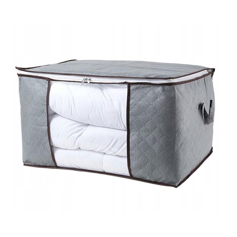 HOUSSE DE LITERIE COUETTE pour RANGEMENT Oreillers COUVERTURES Fenêtres 70x50x30cm