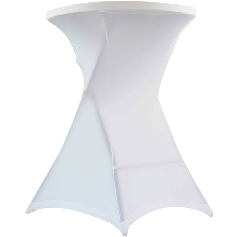 Housse de mange debout blanche 80 x 110 cm