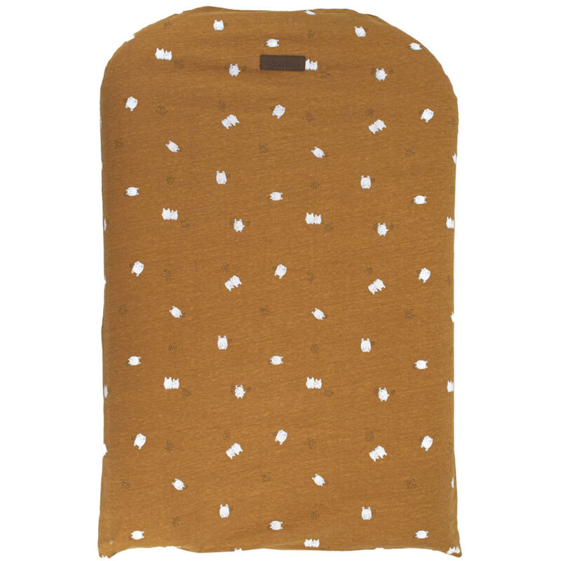 Housse de matelas à langer motif enfantin Bronze 50x75 cm