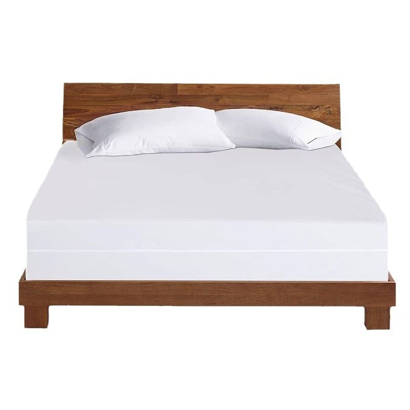 Housse de matelas imperméable à 6 côtés, housse de protection respirante et imperméable, housse de lit imperméable, coussin de couche pour bébé
