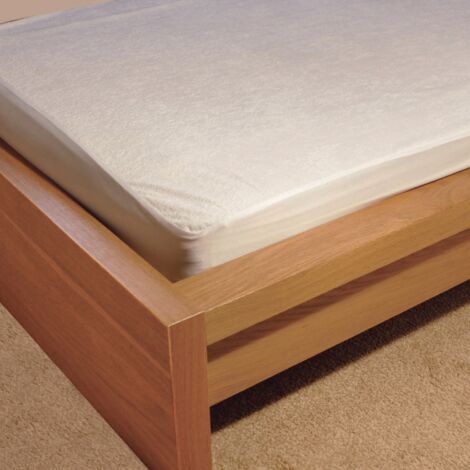 Housse de matelas imperméable et Anti-Acariens et Anti-Bactérien - pour lit double VM850D