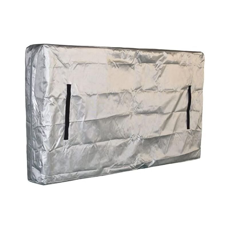 Housse de matelas imperméable pour le déménagement, Sac de déménagement pour matelas avec poignées et fermeture éclair solide, 195,6 cm (l) x 106,7