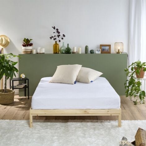 Housse de matelas intégrale anti-punaises de lit 140x190cm