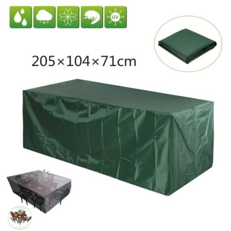 Housse de mobilier d 'extérieur - Oxford 210D - Vert - Imperméable