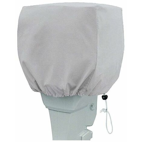 Housse de moteur hors-bord Housses de moteur de bateau étanches Housse de capot moteur 600D robuste Housse de moteur hors-bord pour moteur 15-30HP