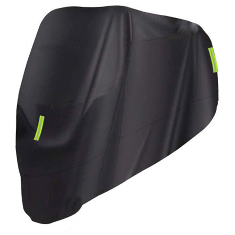 Housse de moto universelle en tissu Oxford quatre saisons impermeable, anti-poussiere et solaire, taille XXL noire