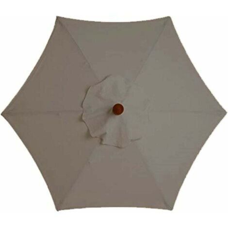 Housse de parasol 3M – Imperméable en polyester – Protection 100% UV – Compatible avec cadres en bois, acier, aluminium