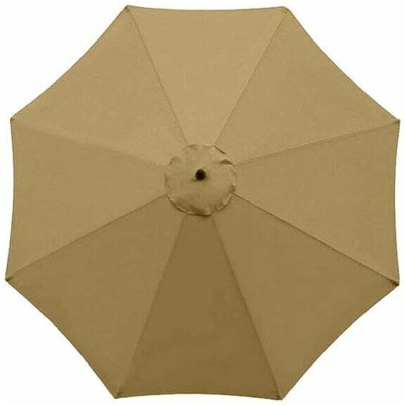 Housse de parasol de rechange, 8 baleines, 3 m, kaki