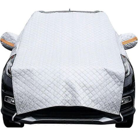 Housse de pare-brise d'hiver  Housse de protection pliable  Housse de pare-brise universelle antigel, neige, glace, pluie et soleil