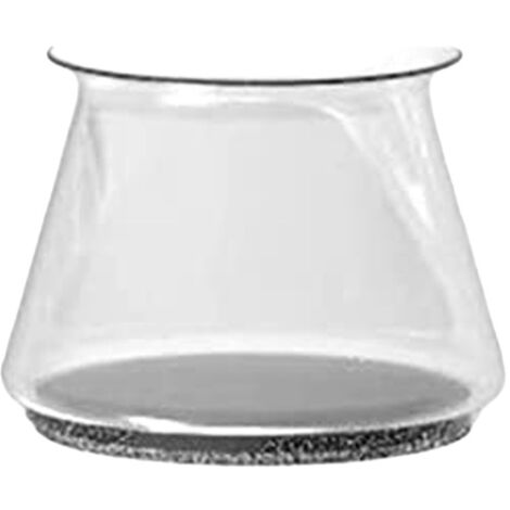 Housse de pied de chaise en silicone, protection de pied de table, housse de protection silencieuse, épaisse, résistante à l'usure, pour tabouret (grande 2 à 4,5 cm)