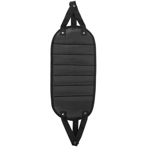 Housse de pied réglable pour avion et bureau, repose-pieds portable noir