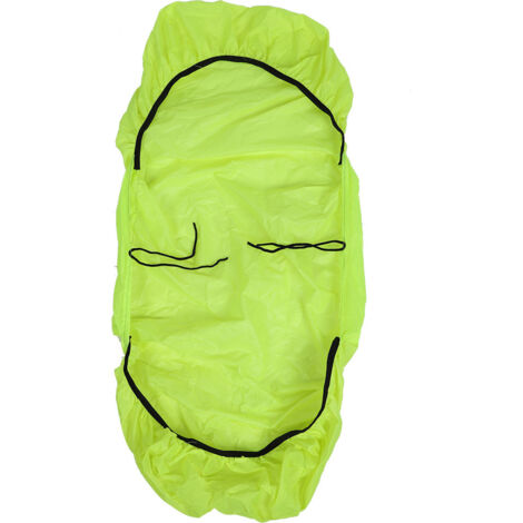 Housse de pluie imperméable pour sac à dos de vélo pliable, anti-poussière