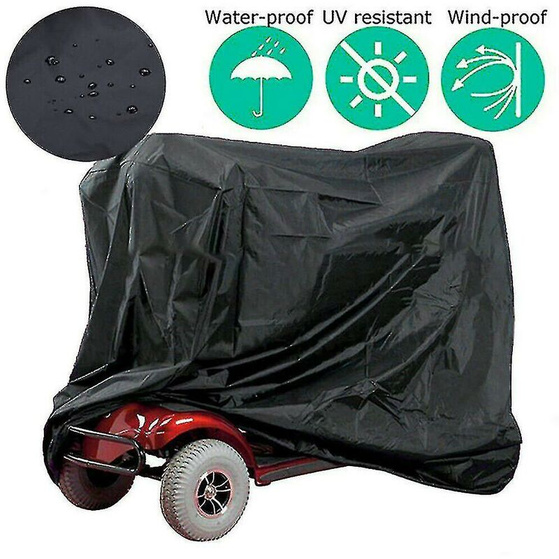 Housse de pluie pour scooter de mobilité robuste Crea Housses de protection imperméables - Wtake