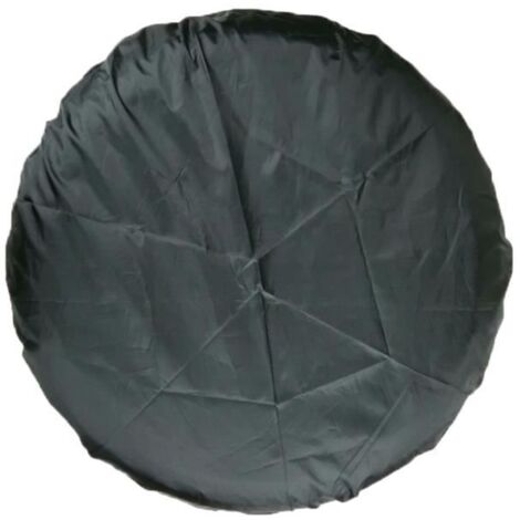 Housse de pneu Housse de protection de pneu Housse de rechange pour pneu léger de voiture étanche, S: 65  37, noir