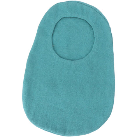 Housse de poche de colostomie en coton respirant, lavable pour soins à domicile ou hospitaliers