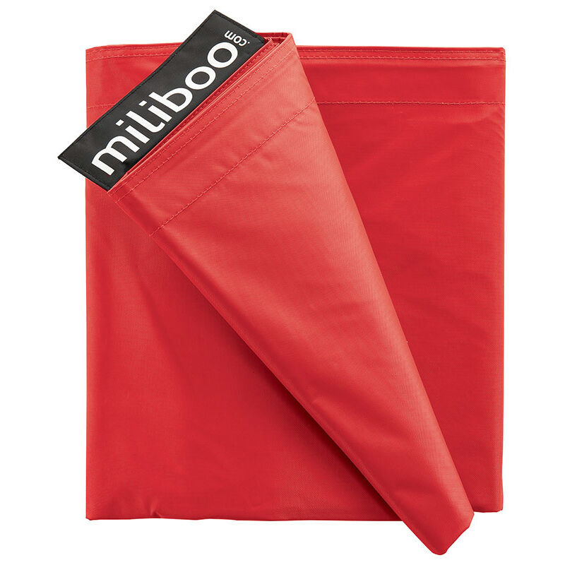 Housse de pouf géant rouge big milibag