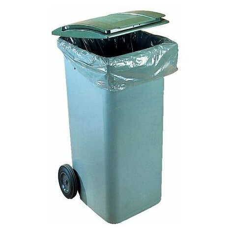 Housse de protection 80-120 litres pour conteneurs - paquet de 200 - Maxiburo