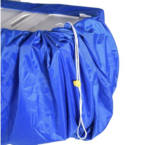 Housse de Protection Anti-Éclaboussures pour Nettoyer et Dépoussiérer les Climatiseurs Murals - Blue Color - Version L - Matériau Imperméable