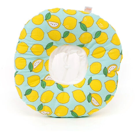 Housse de protection anti-léchage et anti-morsure pour animal de compagnie White Eliza Circle of shame Tour de cou souple